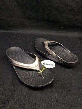 OOFOS Women's OOlala LUXE Sandal LATTE Size 6 NEW WITH TAGS!